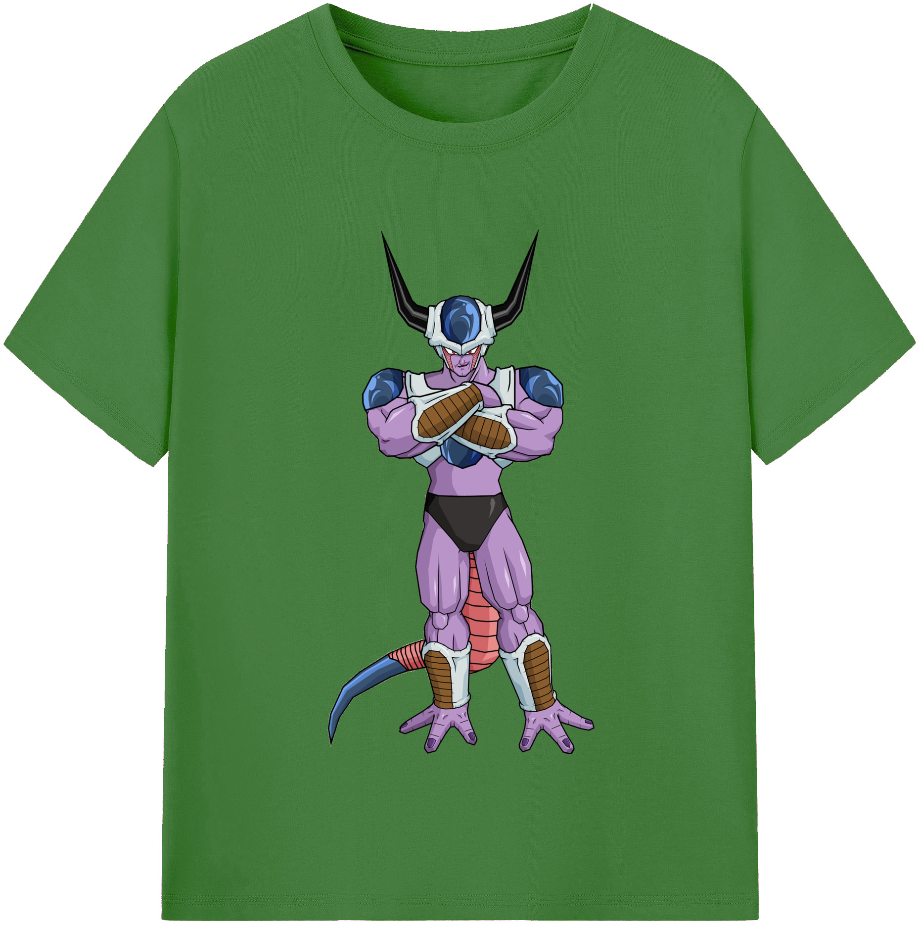 （画像用） ドラゴンボール フリーザ DRAGON BALL Frieza レディースカジュアルプリントTシャツ（綿100％）